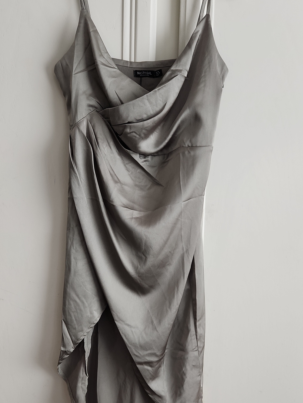 NWT..Nasty GAL VERY LIGHT OLIVE GREEN DRESS